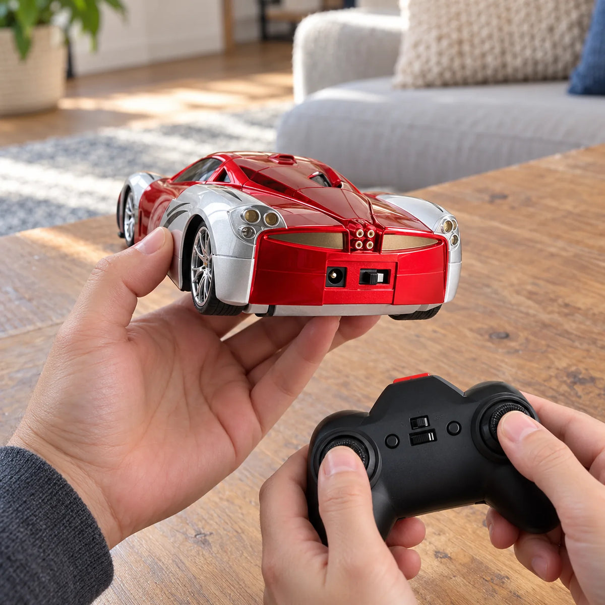 The car and its remote